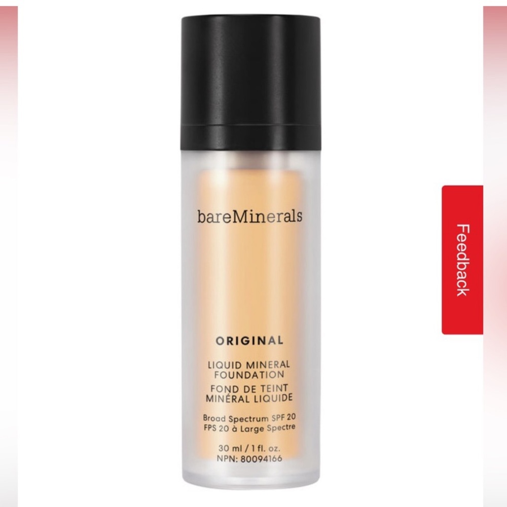 Golden Ivory Bare Minerals Liquid Mineral Foundation
